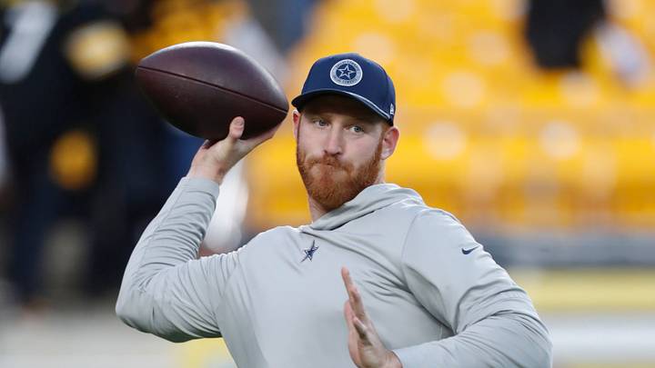 Dallas Cowboys quarterback Cooper Rush (10) Dallas Cowboys quarterback Cooper Rush (10)