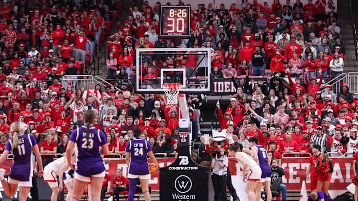 Kansas State Women’s Basketball during its latest game against Texas Tech.