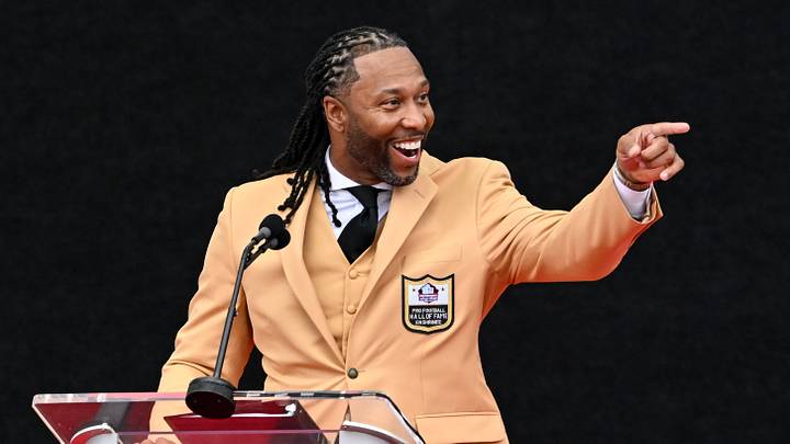 Larry Fitzgerald, 2026 Pro Football Hall of Fame Enshrinement Ceremony