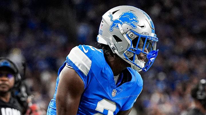 Detroit Lions cornerback Ennis Rakestraw Jr. (2) celebrates a play against New York Jets during the first half at Ford Field in Detroit on Sunday, Sept. 27, 2026. Detroit Lions cornerback Ennis Rakestraw Jr. (2) celebrates a play against New York Jets during the first half at Ford Field in Detroit on Sunday, Sept. 27, 2026.
