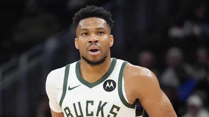 Milwaukee Bucks forward Giannis Antetokounmpo (34)