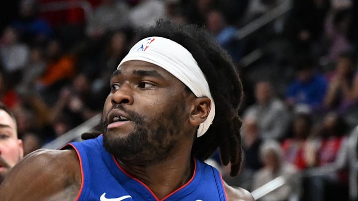 Feb 3, 2026; Detroit, Michigan, USA; Denver Nuggets guard Peyton Watson (8) drives to the basket against Detroit Pistons forward Isaiah Stewart (28): Lon Horwedel-Imagn Images Feb 3, 2026; Detroit, Michigan, USA; Denver Nuggets guard Peyton Watson (8) drives to the basket against Detroit Pistons forward Isaiah Stewart (28): Lon Horwedel-Imagn Images