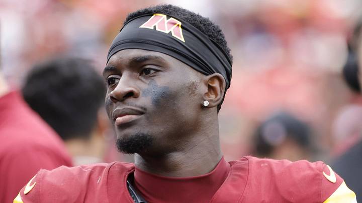 Washington Commanders cornerback Mike Sainristil