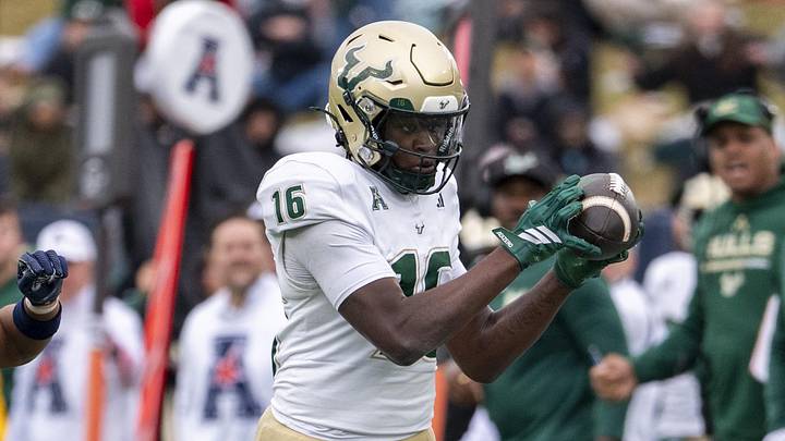 Jeremiah Koger could start for Auburn after a 500-yard, eight-touchdown campaign as a freshman at USF.
