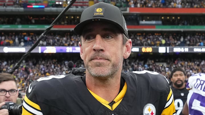 Pittsburgh Steelers QB Aaron Rodgers Pittsburgh Steelers QB Aaron Rodgers