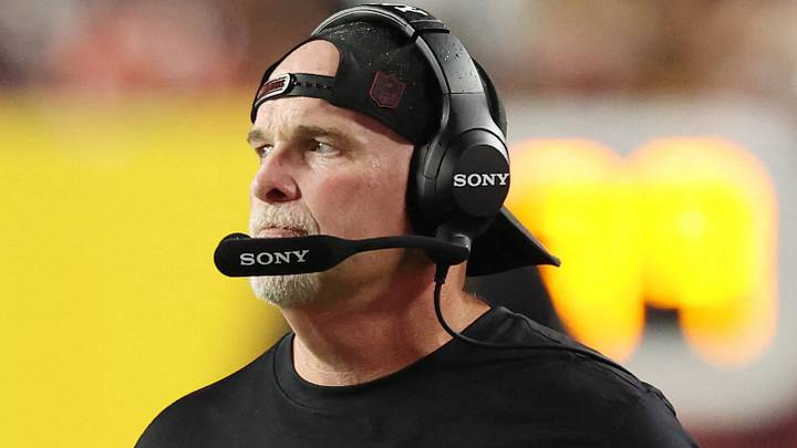 Washington Commanders head coach Dan Quinn Washington Commanders head coach Dan Quinn