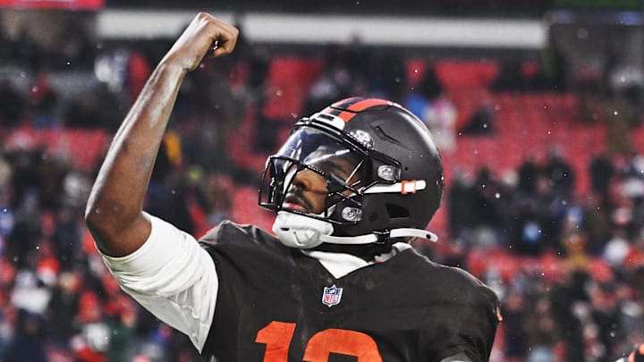 Cleveland Browns quarterback Shedeur Sanders 