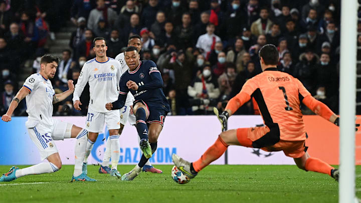 Kylian Mbappe, Thibaut Courtois