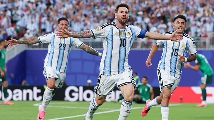 Enzo Fernandez, Lionel Messi, Thiago Almada, Argentina Enzo Fernandez, Lionel Messi, Thiago Almada, Argentina