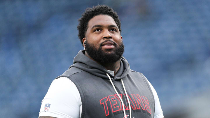 New Cleveland Browns offensive lineman Tytus Howard New Cleveland Browns offensive lineman Tytus Howard