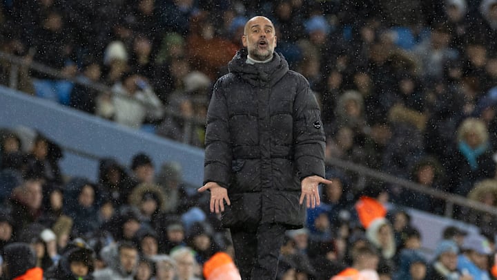 Pep Guardiola siempre es muy exigente con su Manchester City