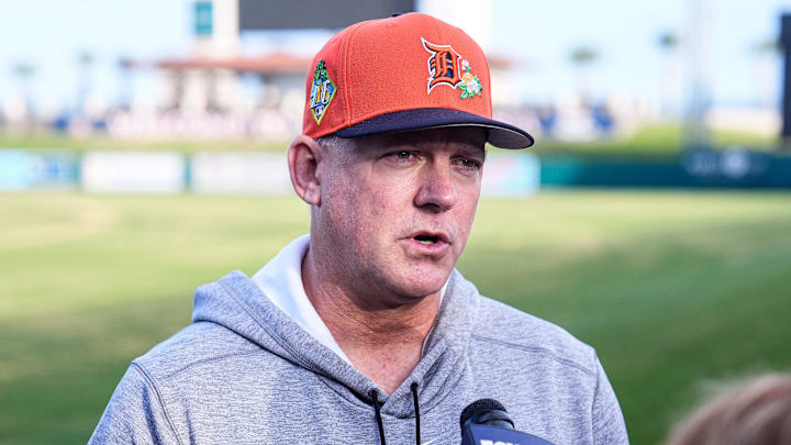 Detroit Tigers manager A.J. Hinch