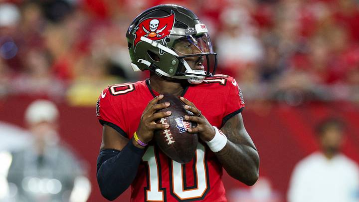 Tampa Bay Buccaneers quarterback Jalon Daniels helped the Buccaneers improve to 2-0 in the preseason. Tampa Bay Buccaneers quarterback Jalon Daniels helped the Buccaneers improve to 2-0 in the preseason.