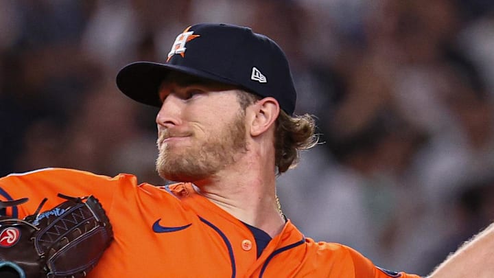 Houston Astros reliever Josh Hader throws during a game against the New York Yankees on Aug. 8 at Yankee Stadium. Houston Astros reliever Josh Hader throws during a game against the New York Yankees on Aug. 8 at Yankee Stadium.