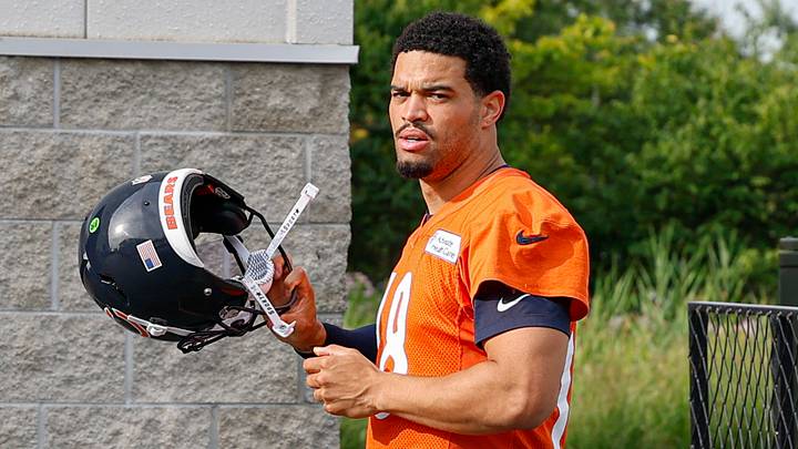 Chicago Bears quarterback Caleb Williams