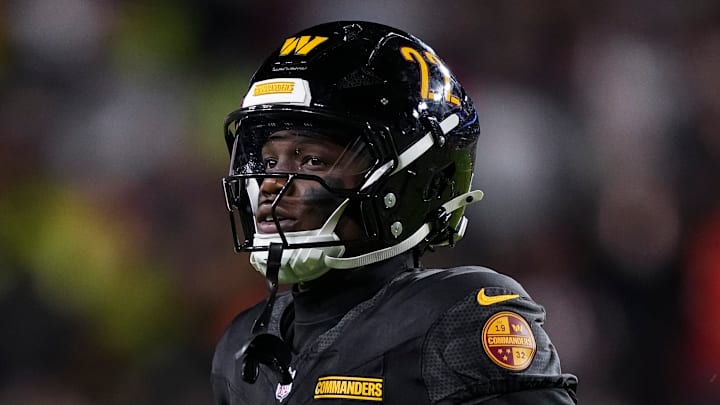 Washington Commanders running back Jacory Croskey-Merritt Washington Commanders running back Jacory Croskey-Merritt