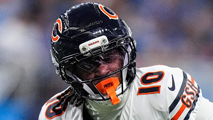 Chicago Bears wide receiver Luther Burden III