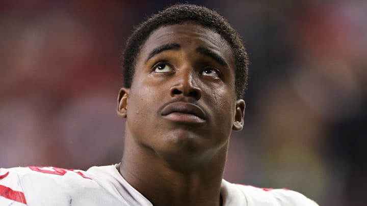 Washington Commanders defensive end Drake Jackson Washington Commanders defensive end Drake Jackson