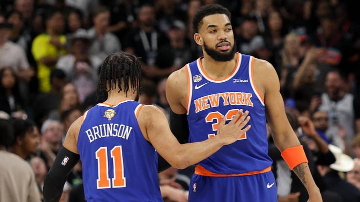 Jalen Brunson, Karl-Anthony Towns Jalen Brunson, Karl-Anthony Towns