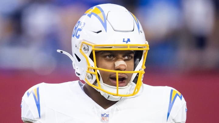 Los Angeles Chargers wide receiver Brenden Rice.