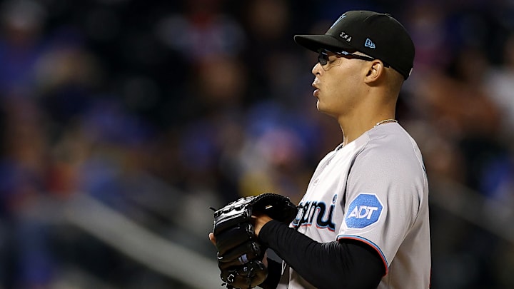 Los Marlins no han podido contar con una versión positiva de Jesús Luzardo en las primeras semanas del 2024
