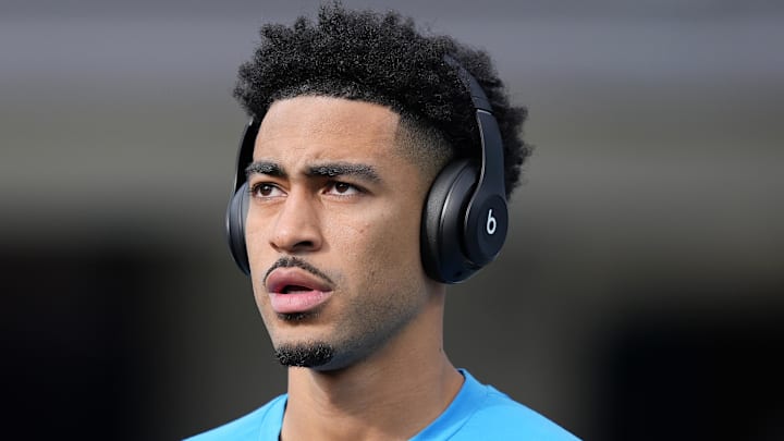 Carolina Panthers quarterback Bryce Young