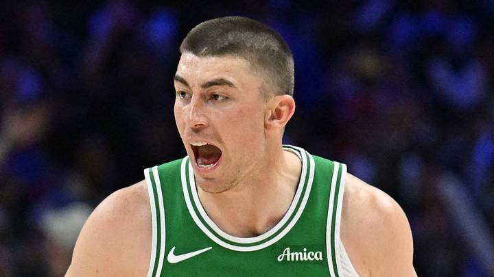 Boston Celtics guard Payton Pritchard (11).