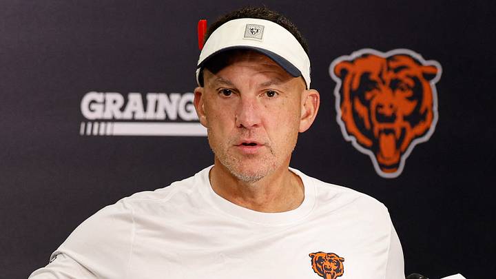 Chicago Bears defensive coordinator Dennis Allen