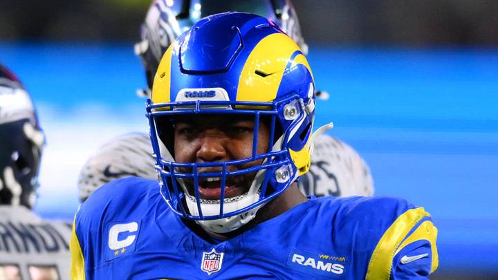 Los Angeles Rams defensive end Kobie Turner.