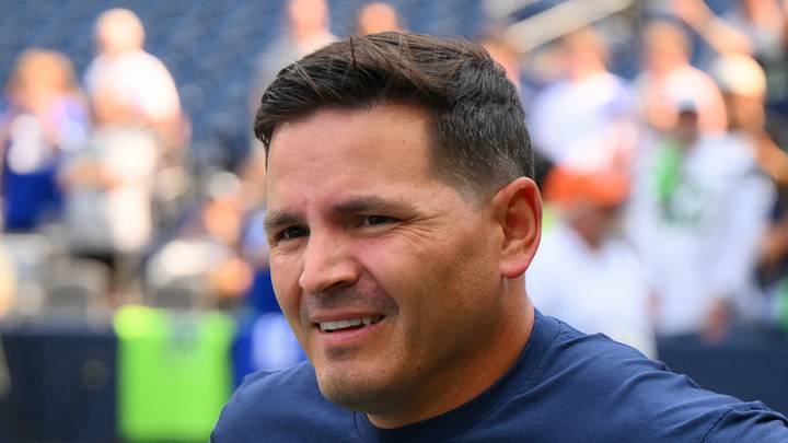 Seattle Seahawks head coach Mike Macdonald before a game