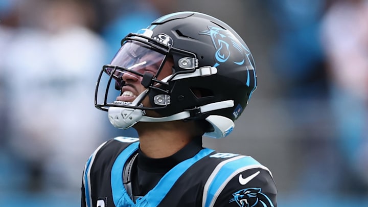 Carolina Panthers quarterback Bryce Young