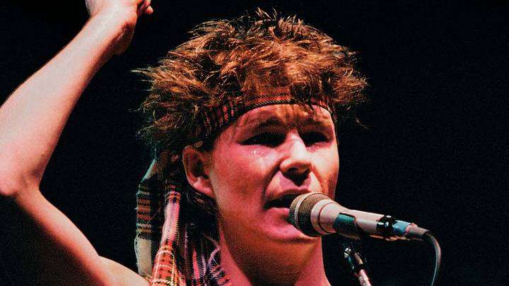 Big Country performs at the Hammersmith Odeon in London