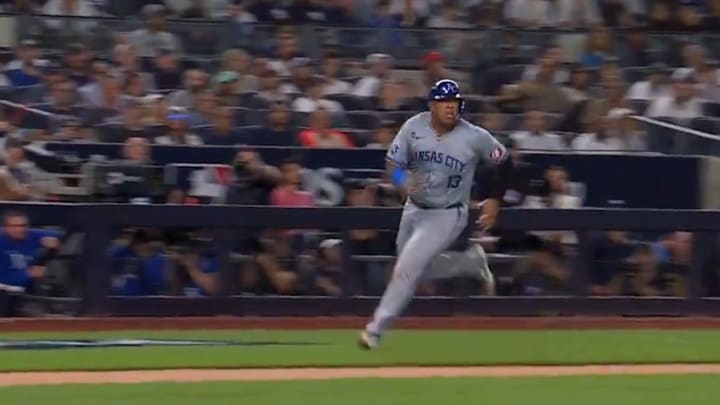 Perez in Game 1 of the ALDS