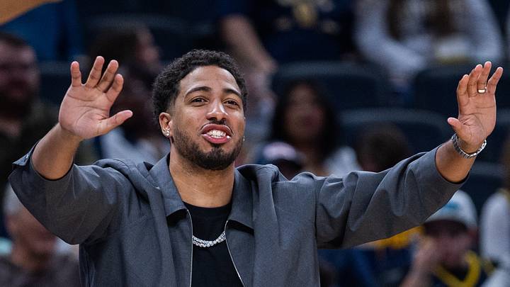 Oct 10, 2026; Indianapolis, Indiana, USA; Indiana Pacers guard Tyrese Haliburton (0) in the second half against the Atlanta Hawks at Gainbridge Fieldhouse. Mandatory Credit: Trevor Ruszkowski-Imagn Images Oct 10, 2026; Indianapolis, Indiana, USA; Indiana Pacers guard Tyrese Haliburton (0) in the second half against the Atlanta Hawks at Gainbridge Fieldhouse. Mandatory Credit: Trevor Ruszkowski-Imagn Images