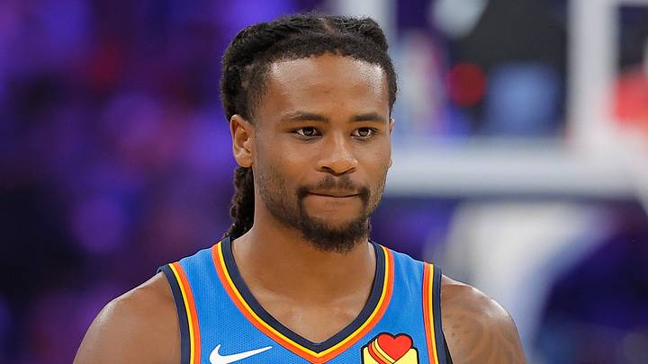 Oct 22, 2026; Oklahoma City, Oklahoma, USA; Oklahoma City Thunder guard Cason Wallace (22) walks down the court during the first half against the Denver Nuggets at Paycom Center. Mandatory Credit: Alonzo Adams-Imagn Images Oct 22, 2026; Oklahoma City, Oklahoma, USA; Oklahoma City Thunder guard Cason Wallace (22) walks down the court during the first half against the Denver Nuggets at Paycom Center. Mandatory Credit: Alonzo Adams-Imagn Images