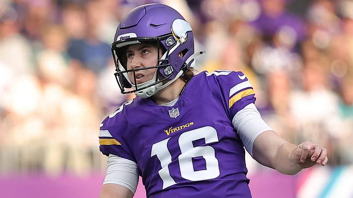 Minnesota Vikings kicker Will Reichard Minnesota Vikings kicker Will Reichard
