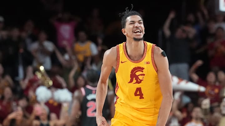 Southern California Trojans guard Chad Baker-Mazara (4)