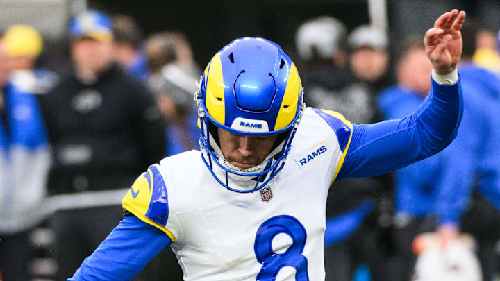 Los Angeles Rams K Lucas Havrisik Los Angeles Rams K Lucas Havrisik