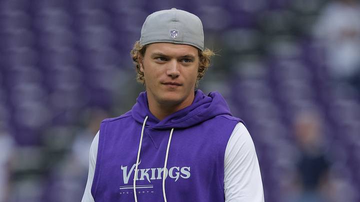 Minnesota Vikings quarterback J.J. McCarthy