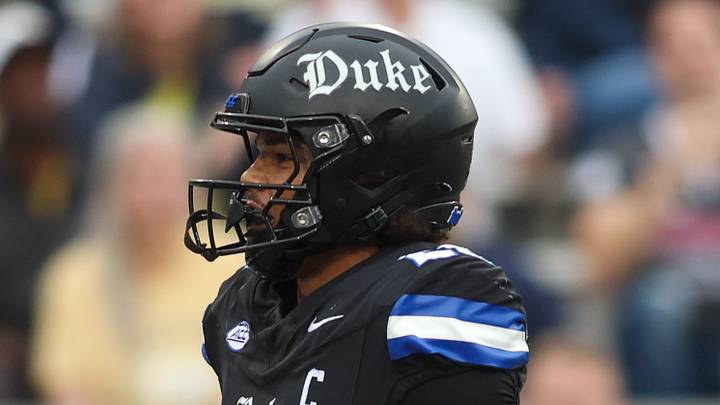 Oct 10, 2026; Atlanta, Georgia, USA; Duke Blue Devils running back Nate Sheppard (20) scores a touchdown against the Georgia Tech Yellow Jackets in the second quarter at Bobby Dodd Stadium at Hyundai Field. Mandatory Credit: Brett Davis-Imagn Images Oct 10, 2026; Atlanta, Georgia, USA; Duke Blue Devils running back Nate Sheppard (20) scores a touchdown against the Georgia Tech Yellow Jackets in the second quarter at Bobby Dodd Stadium at Hyundai Field. Mandatory Credit: Brett Davis-Imagn Images