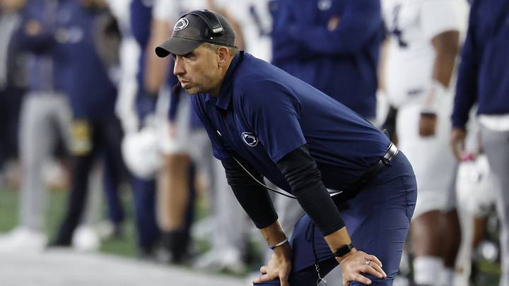 Oct 17, 2026; Ann Arbor, Michigan, USA; Penn State Nittany Lions head coach Matt Campbell looks on in the second half against the Michigan Wolverines at Michigan Stadium. Mandatory Credit: Rick Osentoski-Imagn Images Oct 17, 2026; Ann Arbor, Michigan, USA; Penn State Nittany Lions head coach Matt Campbell looks on in the second half against the Michigan Wolverines at Michigan Stadium. Mandatory Credit: Rick Osentoski-Imagn Images