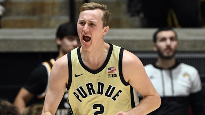 Purdue Boilermakers guard Fletcher Loyer (2)