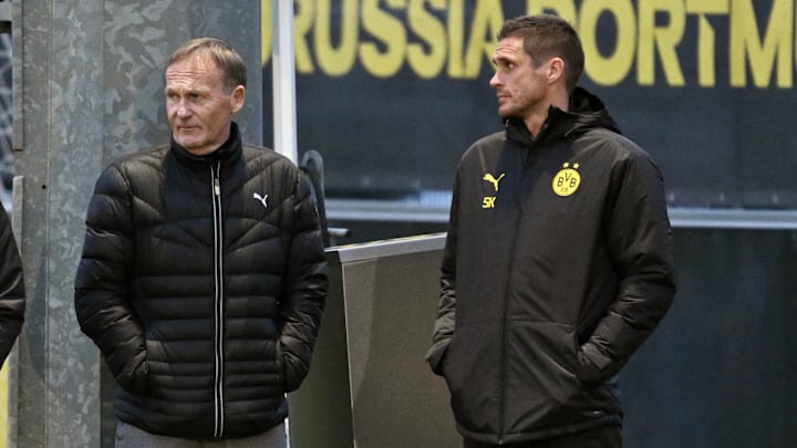 Hans-Joachim Watzke mit Sebastian Kehl Hans-Joachim Watzke mit Sebastian Kehl
