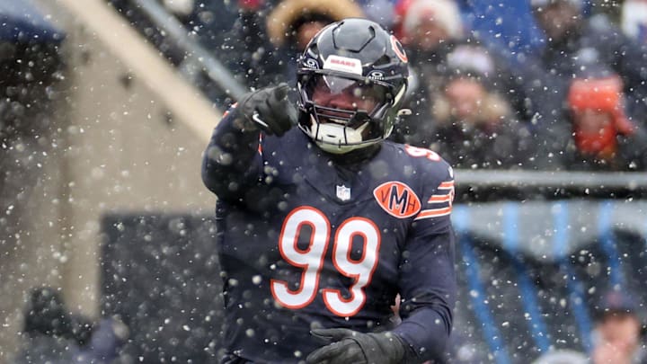 Chicago Bears defensive tackle Gervon Dexter Chicago Bears defensive tackle Gervon Dexter