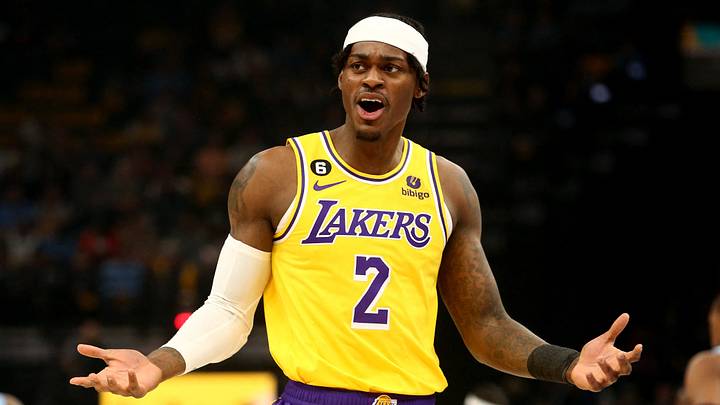 Los Angeles Lakers forward Jarred Vanderbilt Los Angeles Lakers forward Jarred Vanderbilt