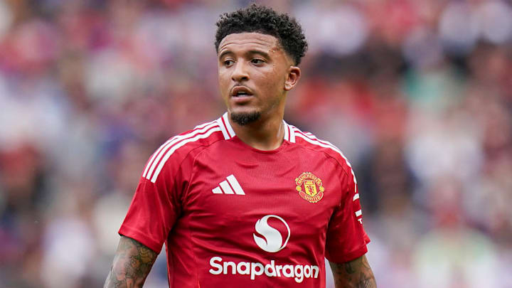 Jadon Sancho is up for sale at Man Utd.