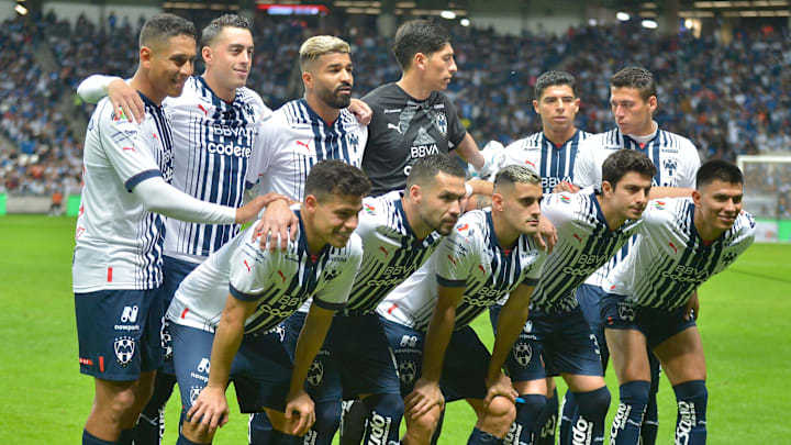 El once titular que presentó Rayados frente a Toluca.