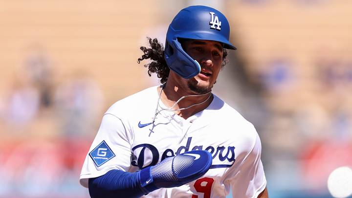 Los Angeles Dodgers outfielder Alek Thomas.
