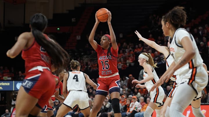 Jackson State center Angel Jackson Jackson State center Angel Jackson