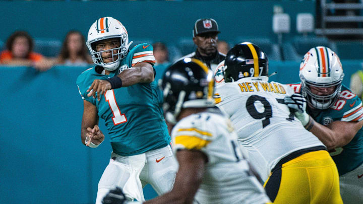 The Dolphins and Steelers are set to square off on Monday night.